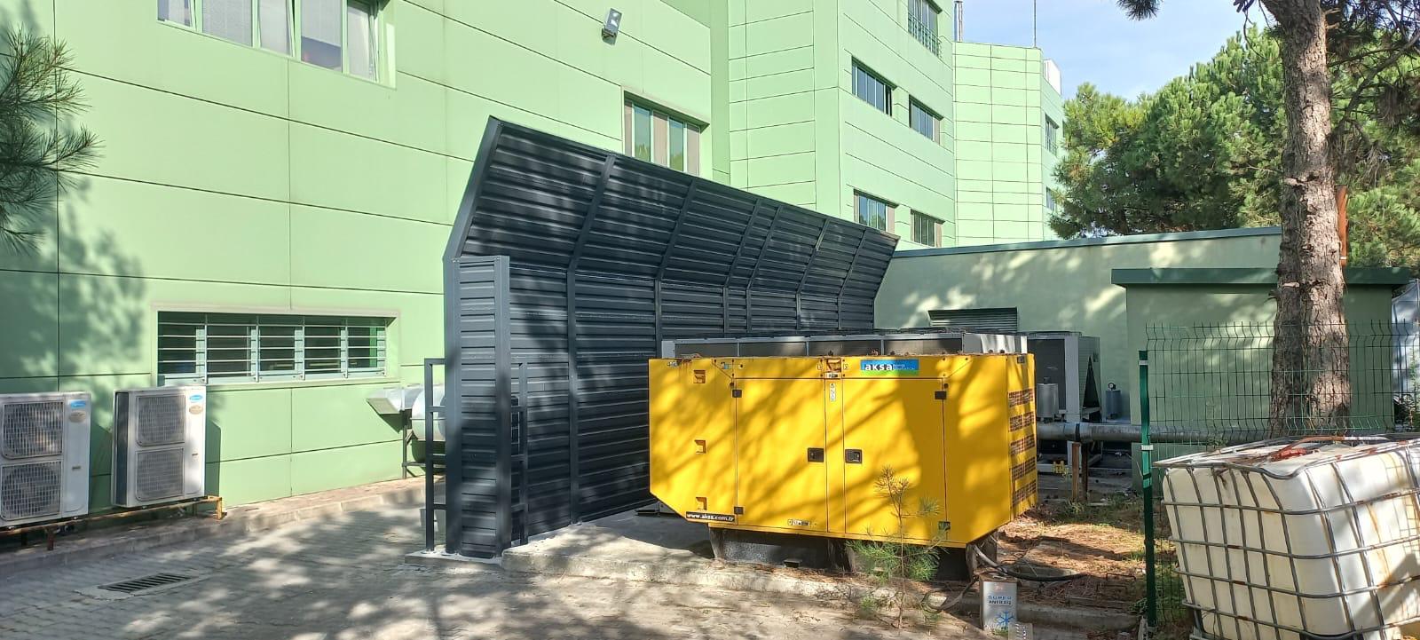 Jeneratör ve Chiller Ses Bariyeri